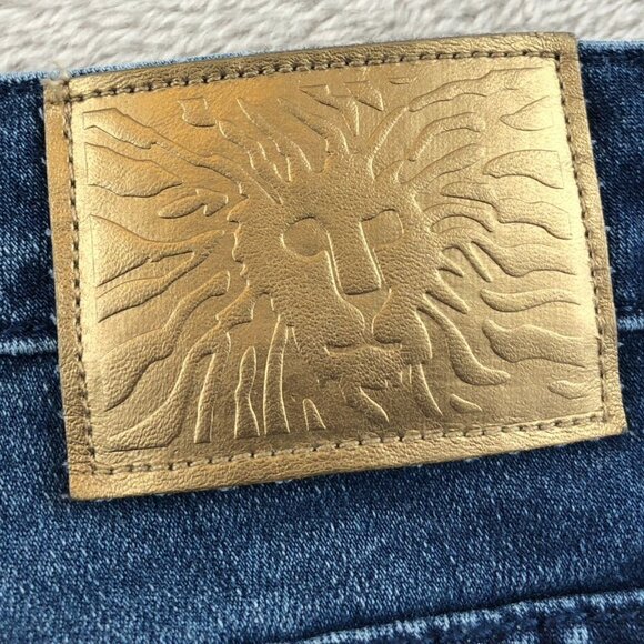 Anne Klein Womens Jeans 6 Missy Leo Skinny Ankle Blue Denim Stretch Casual - Picture 13 of 15